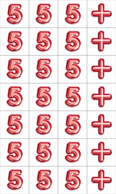 Наклейки-оценки, 1 шт.