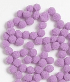 Помпоны Premium (1,5см), сиреневый, 10 шт.