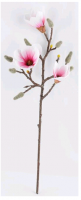 Магнолия (23х68см), бело-розовая, 1 шт.