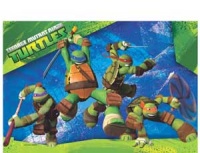 Скатерть п/э (1,4*2,6м), Черепашки-Ниндзя, 1 шт.