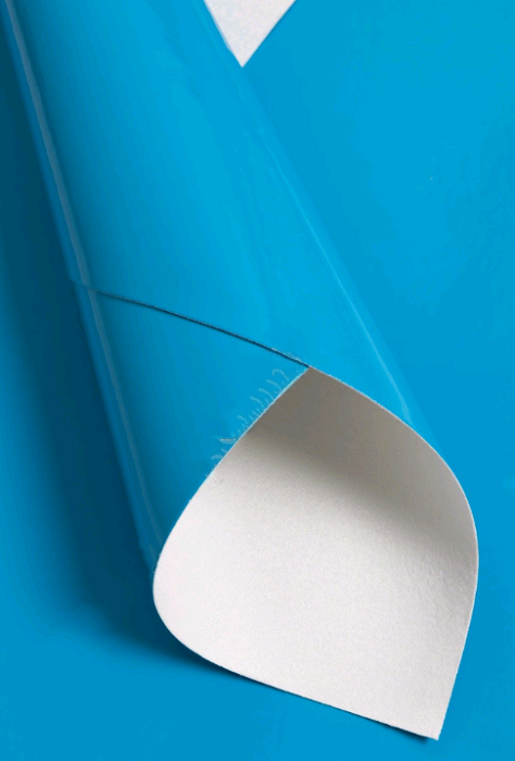 Кожзам гладкий (А4), бирюзовый, 1 шт.