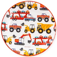 Тарелки (9''/23 см), Спецтехника, 6 шт.