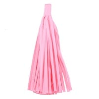 1707068 Гирлянда "Тассел" Нежно-розовая, набор 10 листов.