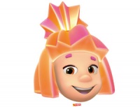 1207-1723_m1 Шар (24"/61 см) Фигура, Фиксики Симка, 1 шт.