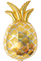 28930313eb92ad7fe9409878c8d243eb Шар (30''/76 см) Фигура, Ананас, Золото, 1 шт.