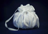 Сумочка невесты №1 (7х23см) белый, 1 шт.