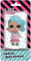 Свеча Фигура (7 см), Кукла ЛОЛ (LOL), Русалочка, 1 шт.