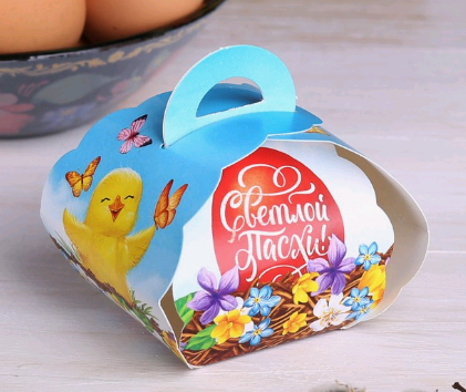 Коробочка подарочная для яйца «Цыплята», 25 × 30см, 1 шт.