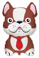 bc5adf66-511a-11e9-9c92-f46d04ed0d3c_bc5adf67-511a-11e9-9c92-f46d04ed0d3c.resize1 Шар (28''/71 см) Фигура, Бульдог, Коричневый, 1 шт.