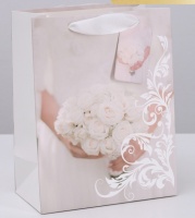 Пакет (18*23*10 см) Букет невесты, 1 шт.