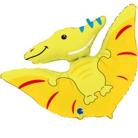 1 Шар (34"/86см) Фигура, Птеродактиль, 1 шт.