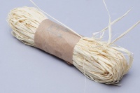 Рафия натуральная (30г), белый, 1 шт.