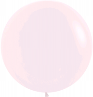 Шар (36''/91см) Нежно-розовый (609), Макарунс, 1 шт.