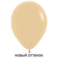 Шар (10''/25см) Персик (060), Пастель, 100 шт. 