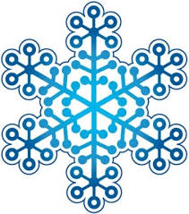 Наклейка "Снежинка, №6М", 10 шт.