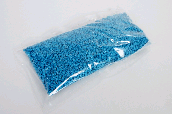 Грунт цветной (1,5-2,5мм), голубой, 200 гр.