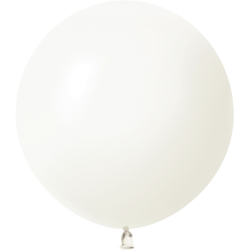 Шар (24''/61см) Кремовый, пастель ретро, 1 шт.