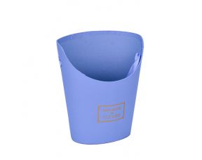 Коробка под цветы (17x14x22cm), Синяя, 1 шт.