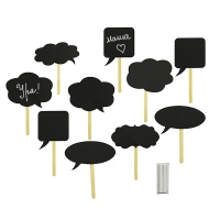 Набор для фотосессии, "Напиши мелком", 10 шт.