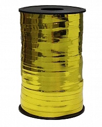 Лента металлизированная (0,5см*250м), Цвета МИКС, 1 шт (уценка)