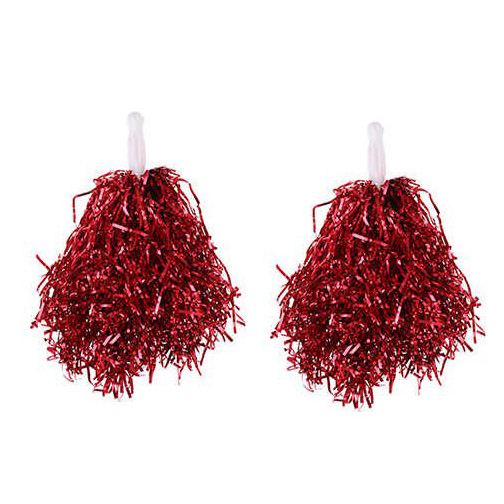 Помпоны, Красные, набор 2 шт.