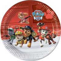 Тарелки (23см) "Щенячий Патруль", набор 8 шт.