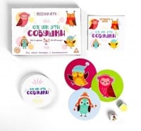 Игра для всей семьи "Ох, уж эти совушки", 1 шт.