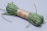 Рафия натуральная (30г), салатовый, 1 шт.