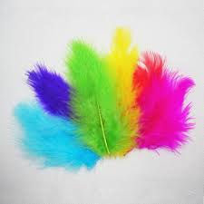 Новое поступление декоративных перьев