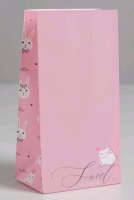 Пакет подарочный без ручек (10*19,5*7 см), Sweet moment, 1 шт.