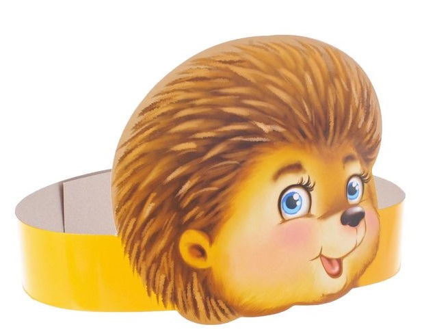 Маска на ободке "Ёжик", 12,6х64 см, 1шт.