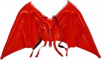 Шар-Крылья (36''/91см) Дьявол, Красный, 1 шт.