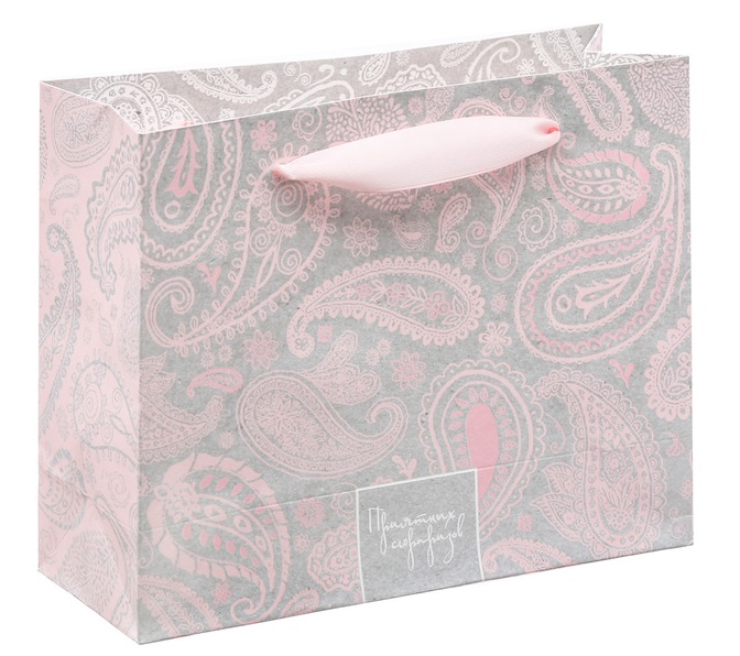 Пакет подарочный (22*17,5*8см), Прекрасных подарков, крафт, 1 шт.