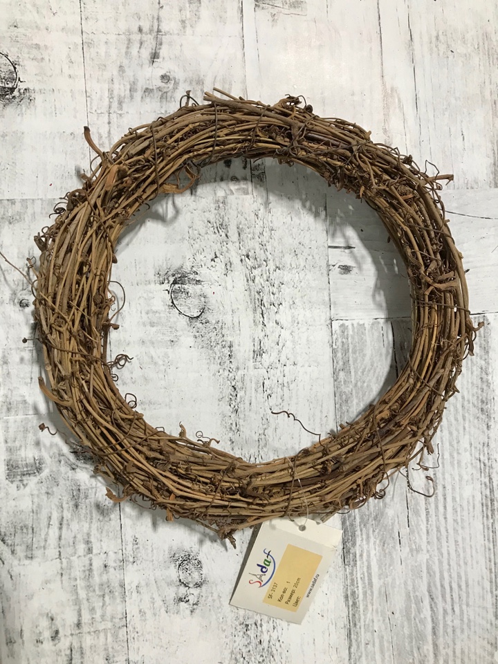 Венок из виноградной лозы (20см), 1 шт.