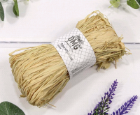 Рафия Натуральная (50гр), волокно, 1 шт.