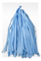 1 Гирлянда Тассел (300см), Голубая, 12 листов.