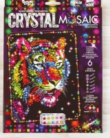 Набор для создания мозаики серии «CRYSTAL MOSAIC», на темном фоне CRM-01-01, 1шт.
