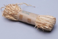 Рафия натуральная (30г), кремовый, 1 шт.