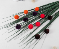 Декор (150см) Осока с шариками, микс, 1 шт.