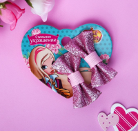 Набор резинок-бантиков блестящих, Королевская академия, 2 шт