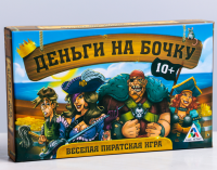 Настольная игра "Деньги на бочку", 1 шт.