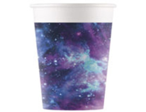 Стаканы бумажные (200 мл), Галактика,  8 шт.