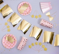 Набор для украшения праздника "Розовое золото", 1 шт.