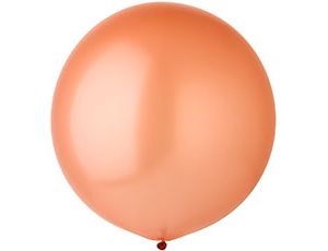 Шар (24"/61см) Розовое золото, Перламутр, 1 шт.