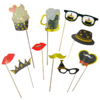 Набор аксессуаров для фотосессии, "Стильная Вечеринка", 10 предметов.