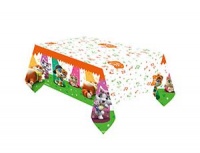 Скатерть бумажная, 44 Котёнка, 1,2х1,8м, 1 шт.