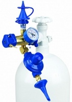 ГО с манометром, нажимным клапаном и редуктором, (под заказ, 10 дней), 1 шт.