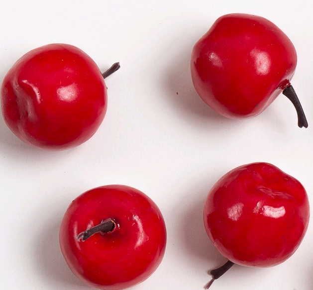 Муляж декоративный яблоко (3см), красное, 1 шт.