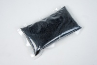 Песок кварцевый, черный, 200 гр.