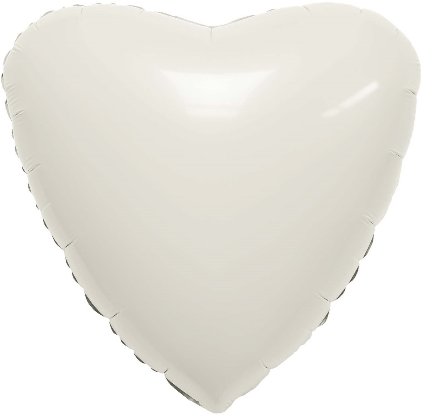 Шар (19''/48см) Сердце, Мистик, Пудра, Сатин, 1 шт. (уценка, смотреть описание)